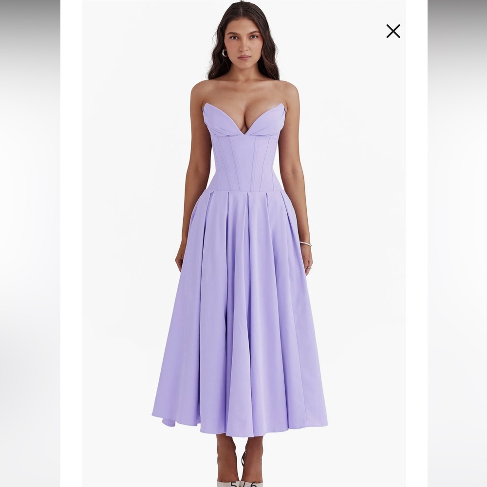 Lady Strapless Cocktail Dress